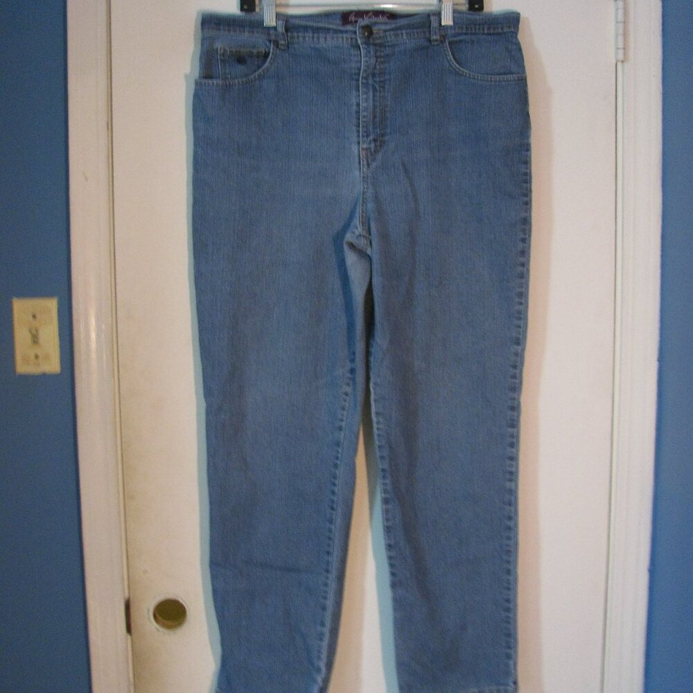 Gloria Vanderbilt Jeans Plus Size 18 Amanda Fit Good Visible Wear